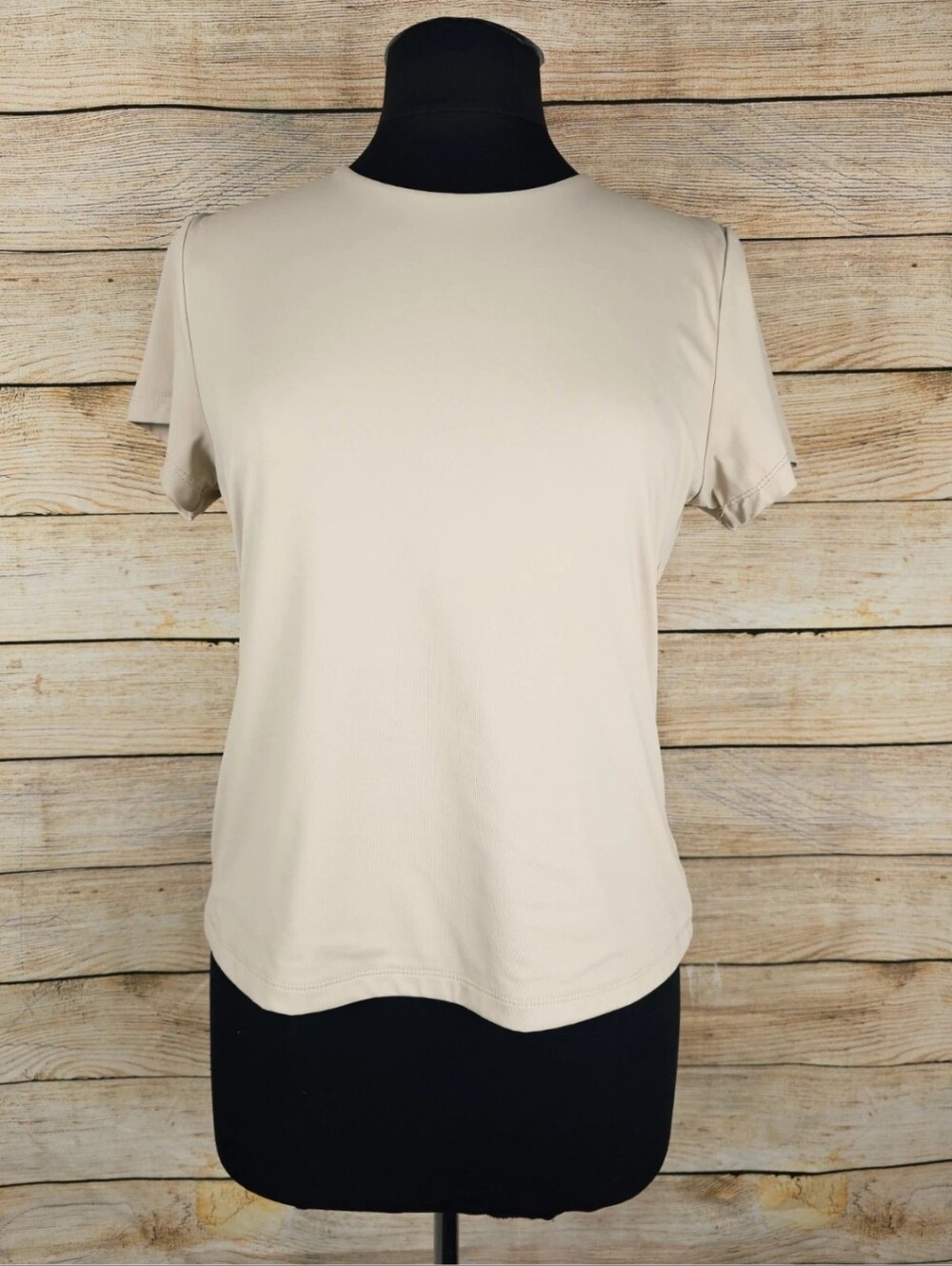 Tahari Modern Essentials Stretch Short Sleeve Top Size Large